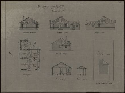 Plans for a Cottage, Ward Street