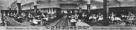 C M Ross Co Ltd luncheon and tearooms