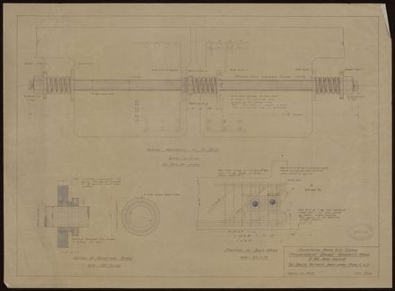 Fitzherbert Bridge - Tie Bolts between Arch Spans