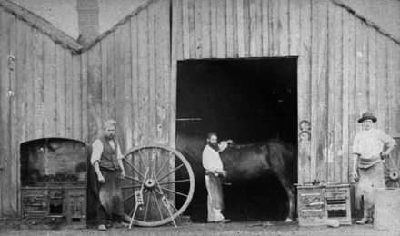 Woolcock and Hosking's Foundry and Blacksmith shop