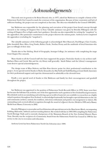Council and Community: 125 Years of Local Government in Palmerston North 1877-2002 - Page 136