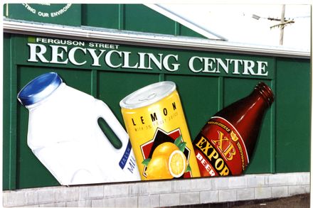 Mural at Recycling Centre