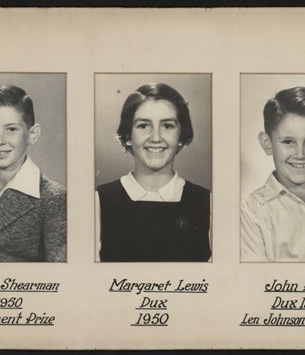 Terrace End School Student Leaders, 1950