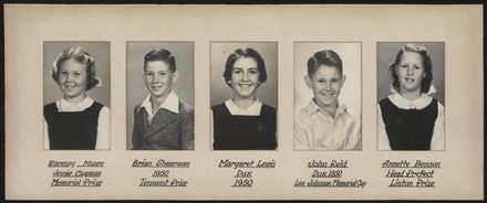 Terrace End School Student Leaders, 1950