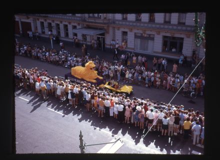 Centennial Parade from the Municipal Chambers building