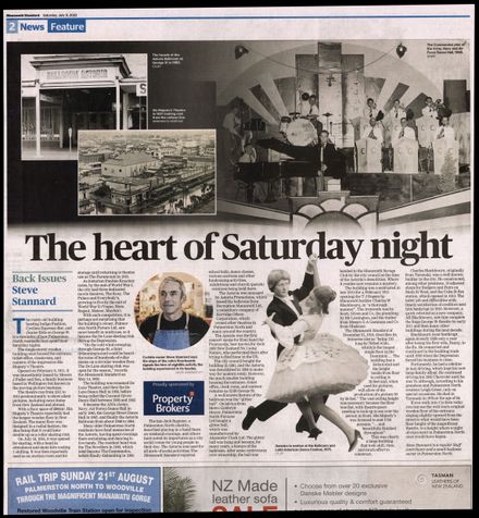 Back Issues: The heart of Saturday night