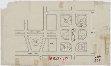Untitled plan of The Square