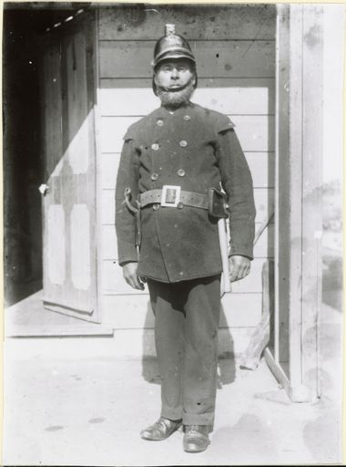 Unidentified fireman