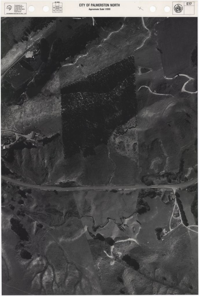 1981 Aerial Map - E17