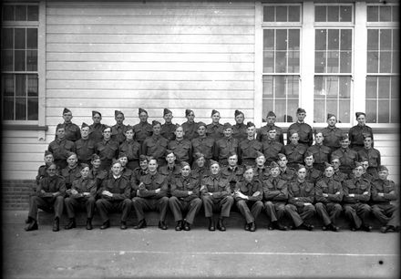 Group of Soldiers at Linton Camp