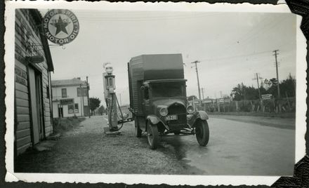 Truck at Bunnythorpe Garage