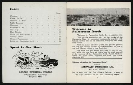 Palmerston North Diary: May 1958 2