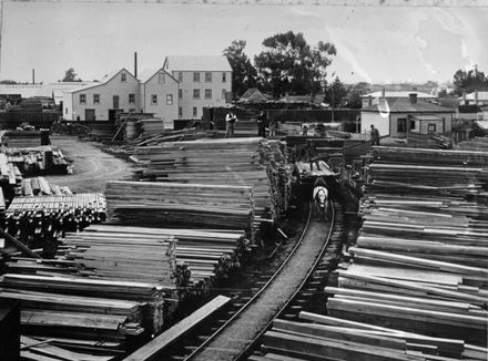 Palmerston North Sash, Door and Timber Co. Ltd timber yard