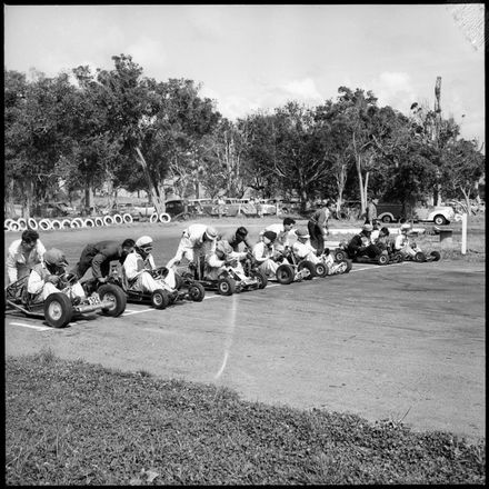 "Go-Karts Away to a Good Start"