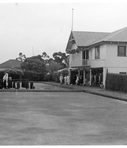 Bowling green at Terrace End Bowling and Tennis Club