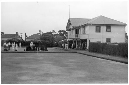 Bowling green at Terrace End Bowling and Tennis Club