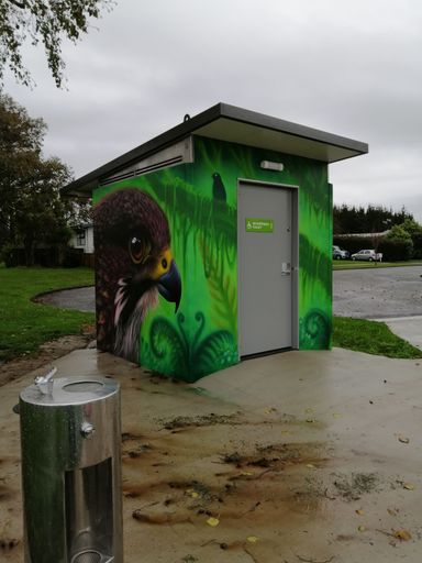 Toilet Block at end of He Ara Kotahi