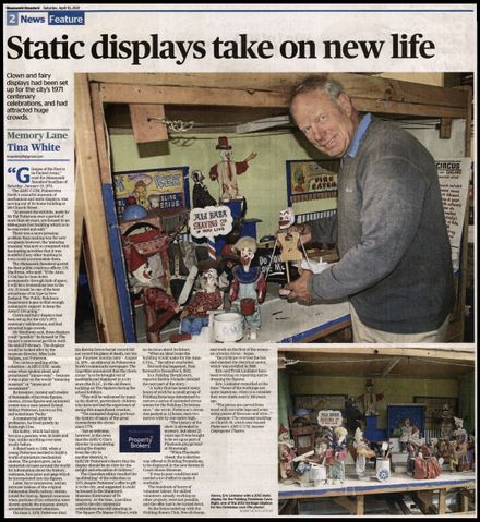 Memory Lane - "Static displays take on new life"