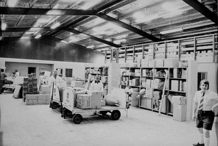 Interior of Air Freight Depot, Milson Airport