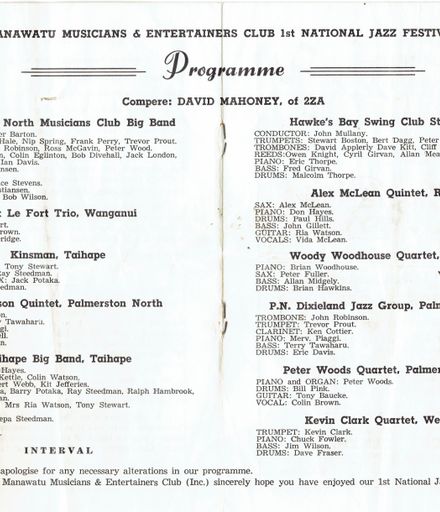 Jazz Festival Programme 1988 3