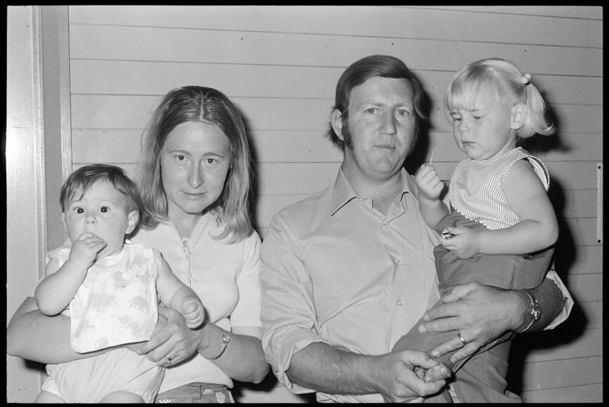 Children after meeting Santa