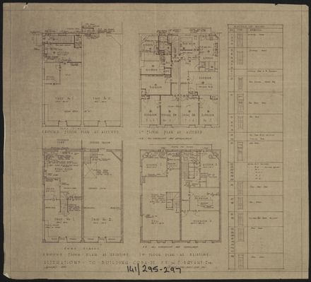 Architectural Plans for National Bank of New Zealand, Corner of Cuba Street & Rangitikei Street 7