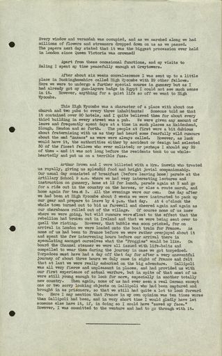 Hassell WWI memories p39