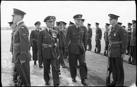 "Inspection of Parade at Ohakea"