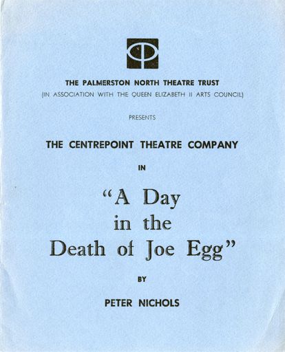 A Day in the Death of Joe Egg - Centrepoint Theatre programme