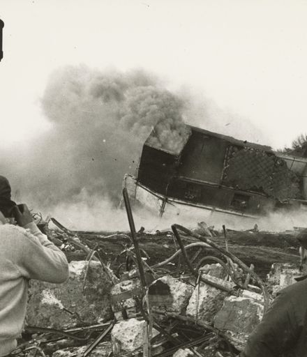 Demolition of Abattoir, Maxwells Line