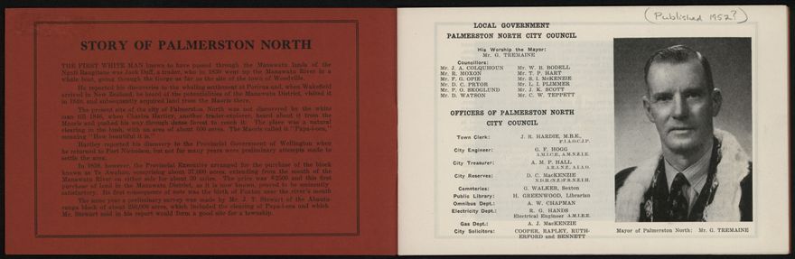 Palmerston North - A Story Pictorial Review and Business Guide of Palmerston North 2