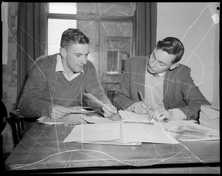 "Allocating Billets for Winter Tournament" at Massey College