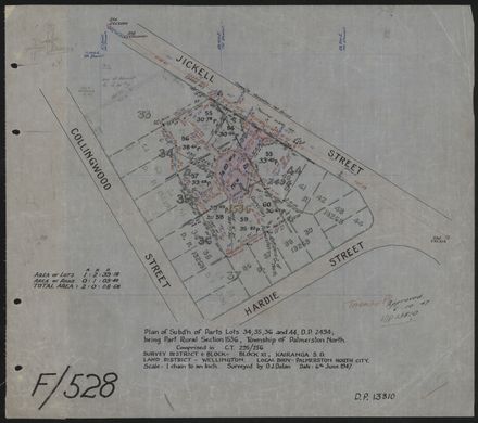 Survey Plans (subdivisions) 1938 - 1951