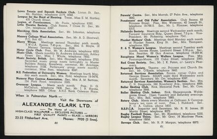Palmerston North Diary: September 1957 12
