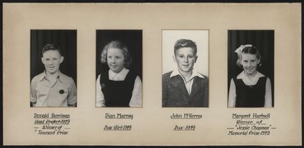 Terrace End School Student Leaders, 1949