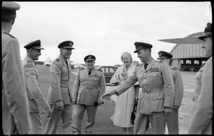"Greetings to Visiting Air Officers"