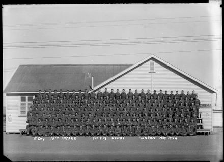 E Company, 13th Intake, Central District Training Depot, Linton - Resource cover image