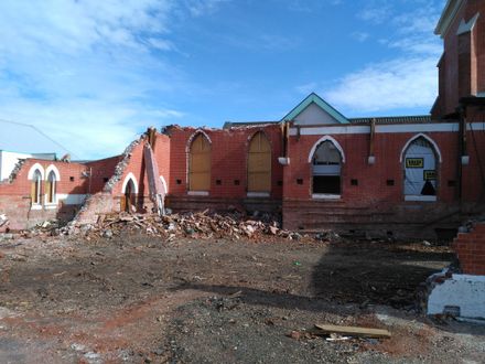 Demolition of Wesley Broadway Church - 7
