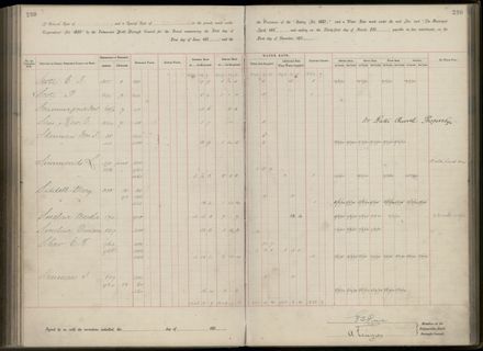 Palmerston North Rate Book, 1893 - 1896, 235