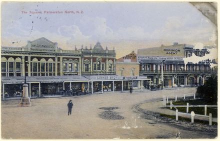 Corner of Coleman Place and The Square