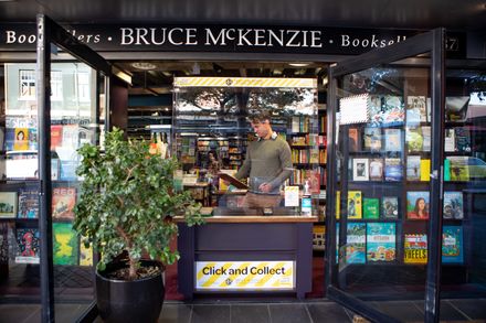 Bruce McKenzie Booksellers during COVID-19 Pandemic