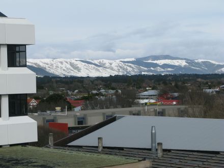 Snow over Palmerston North