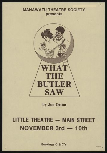 Manawatu Theatre Society poster