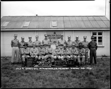 Signals Platoon, Special Company, 14th Intake, Central District Training Depot, Linton