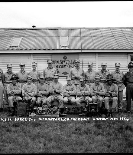 Signals Platoon, Special Company, 14th Intake, Central District Training Depot, Linton