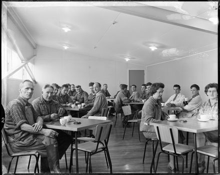 "In the Comfortable Restaurant" Staffroom at Jolly & Mills New Building