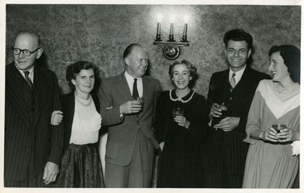 Group at a Regent Theatre party