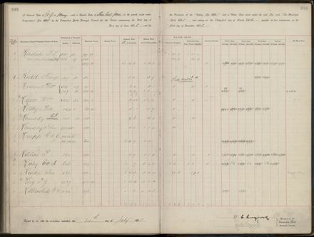 Palmerston North Rate Book, 1893 - 1896, 308
