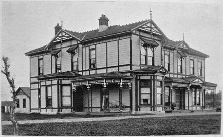 'Tiritea', residence of R S Abraham, Fitzherbert