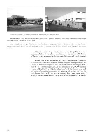 Council and Community: 125 Years of Local Government in Palmerston North 1877-2002 - Page 100